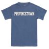 DENIM PROVINCETOWN BLOCK LETTER Short Sleeve T-SHIRT