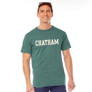 Willow short sleeve Chatham block letter adult t-shirt