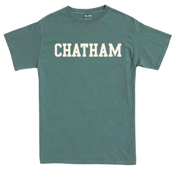 Willow short sleeve Chatham block letter adult t-shirt