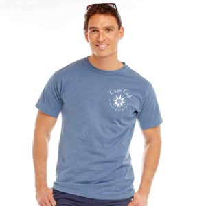 COMPASS CAPE COD DENIM T-SHIRT