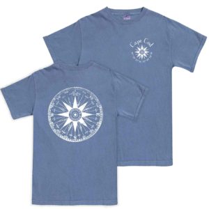 COMPASS CAPE COD DENIM T-SHIRT