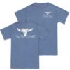 WHALE TAIL CAPE COD T-SHIRT DENIM